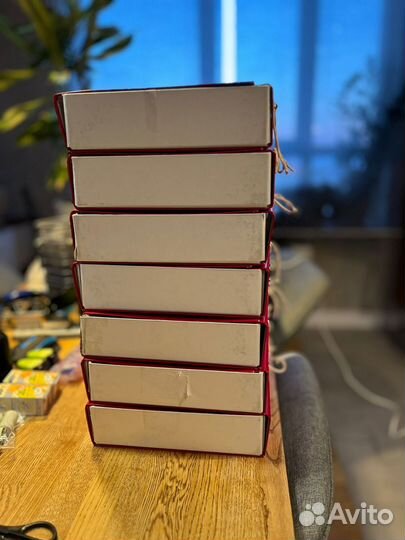 Короб архивный с завязками, папка для бумаг