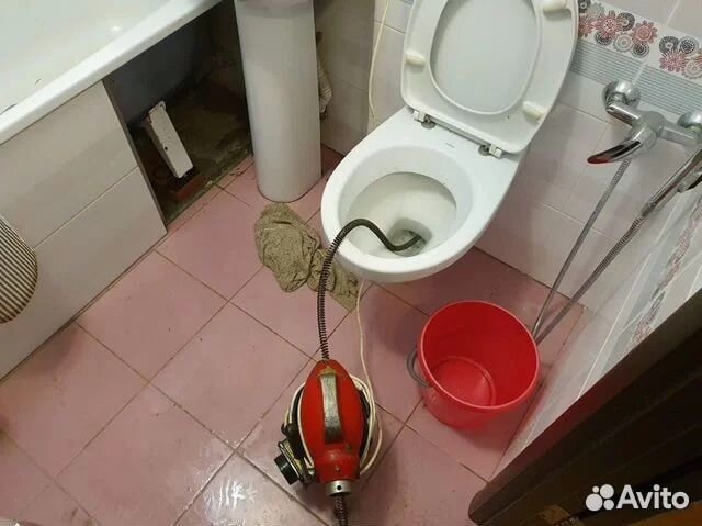 Прочистка канализации/Устранение засоров/Сантехник