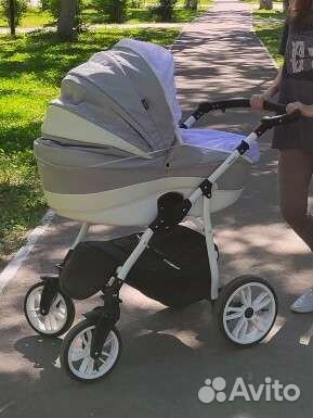 Прогулочная коляска индиго