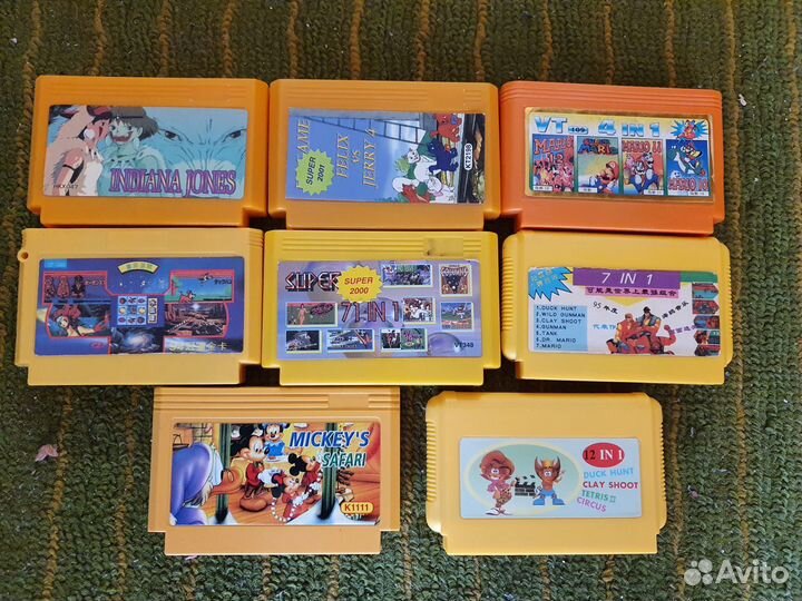 Катриджи От денди