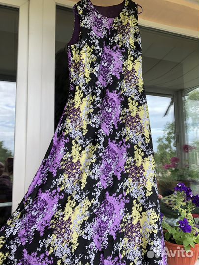 Летнее длинное платье