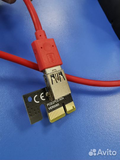 Райзер B&P usb pci-e pce164p-no8 ver 009s