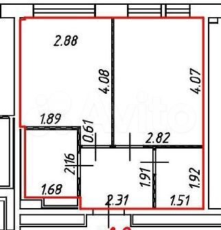 1-к. квартира, 33 м², 2/25 эт.