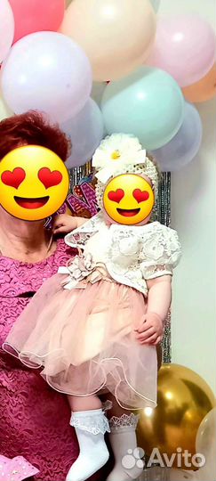 Платье праздничное 80 р