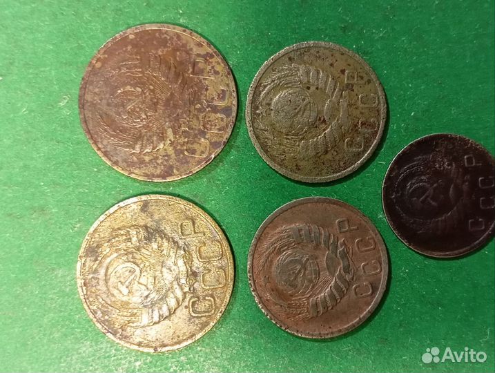 Монеты СССР. До реформы 1957 года