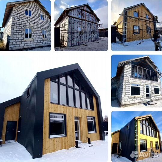 Монтаж сайдинга