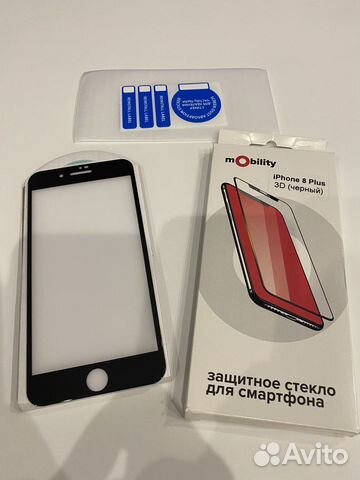 Защитное 3D стекло iPhone 8 Plus