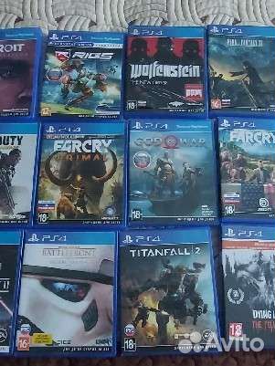 Диски игры для ps4