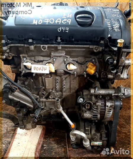 Двигатель 1,6 EP6 5FW Citroen С4 C3 C5 DS3