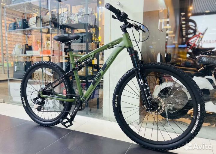 Велосипед горный двухподвесный