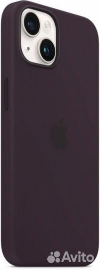 Силиконовый чехол для iPhone 14 Plus (темно-фиоле