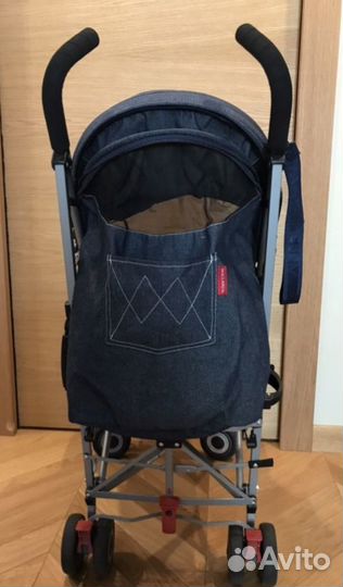 Коляска- трость Maclaren Quest Denim Indigo