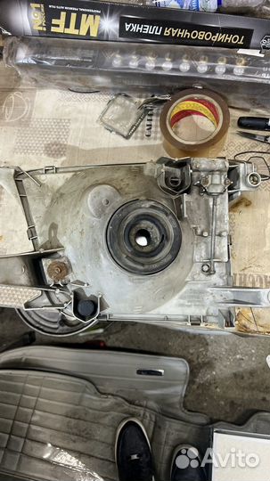 Фары tlc prado 90/95 оригинал,стекло