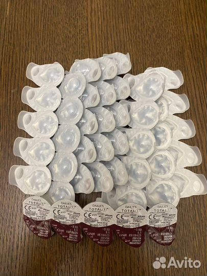 Линзы контактные alcon (3.5) 50