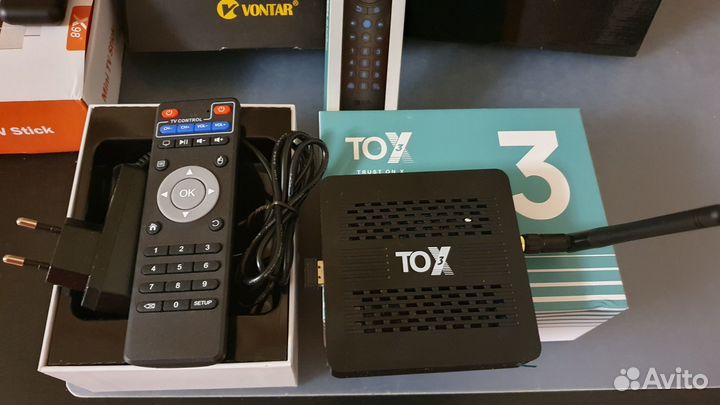 Android TV приставка - TOX3, TV BOX