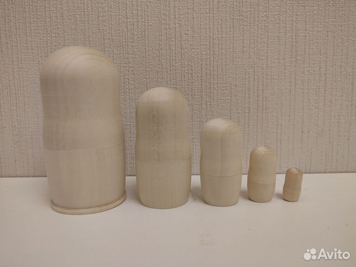 Заготовки для росписи и рукоделия матрешки яйца