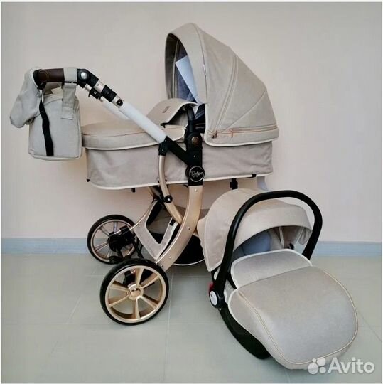 Коляска 3 в 1 Dalux 608