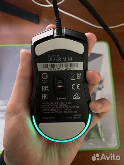 Игровая мышь razer viper mini