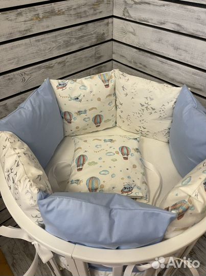 Бортики в детскую кроватку