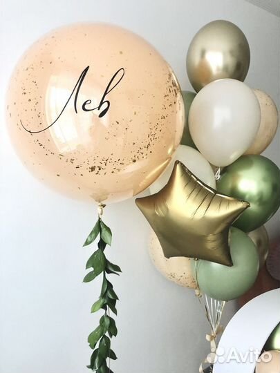 Шары гелиевые и воздушные
