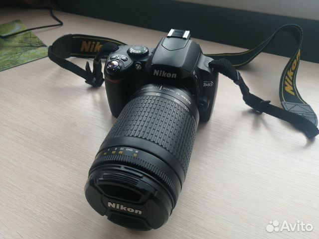 Nikon D40 + Nikkor AF 70-300G телеобъектив купить в Москве ...