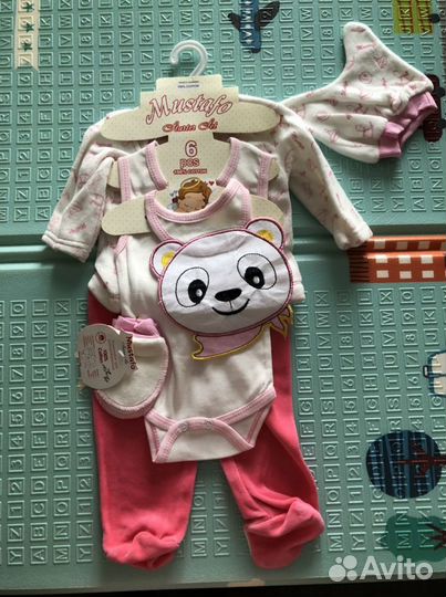 Комплект на выписку для девочки