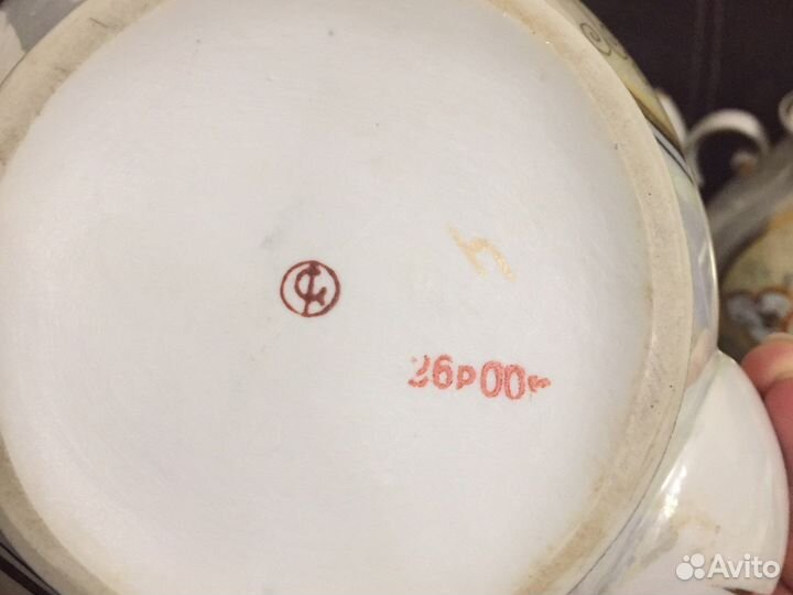 Чайники фарфоровые СССР большие