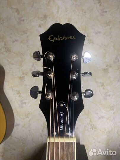 Гитара epiphone aj 200 vs
