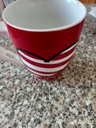 Бокал с сердечками