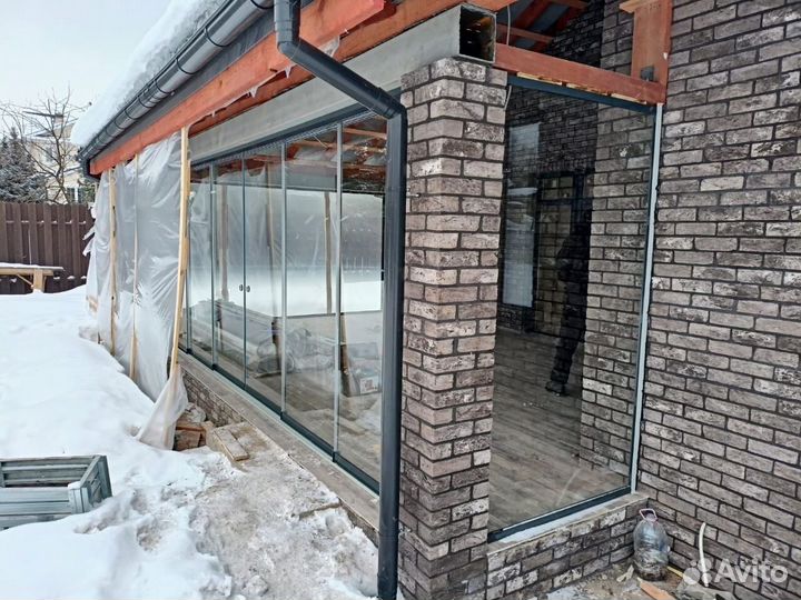 Безрамное остекление от производителя