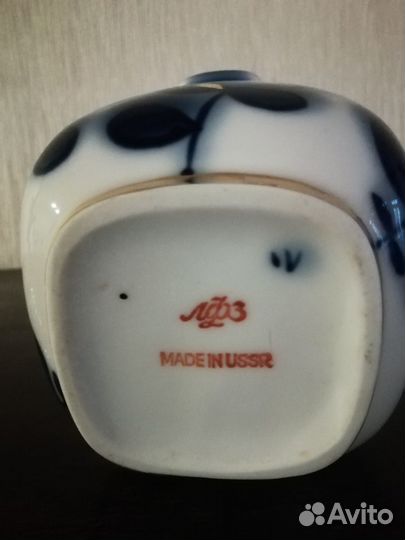 Чайница,фарфор лфз