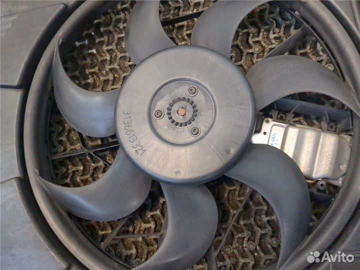 Вентилятор радиатора Volvo C30, 2009