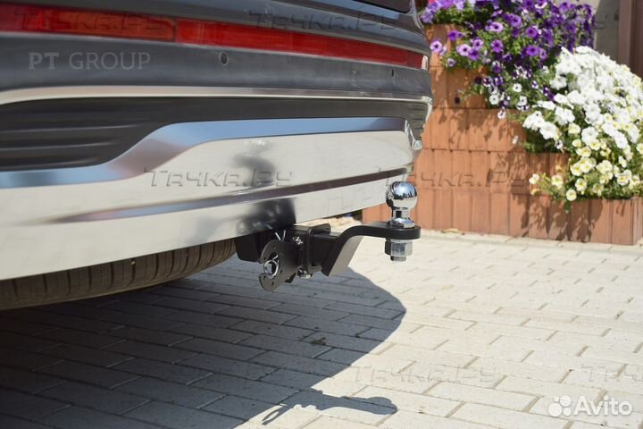 Фаркоп Hyundai Santa Fe IV рестайлинг 2020-2023