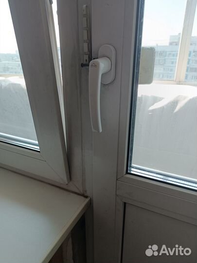 Оконный блок пвх с дверью бу