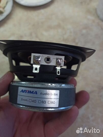 Сабвуфер 4 дюйма, 4 Ом, 25 Ватт