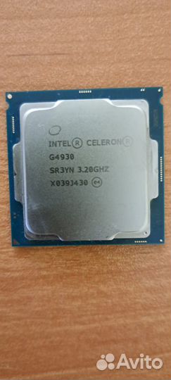 Процессор Intel celeron G4930