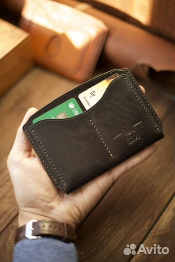 Органайзер из кожи ручной работы для документов