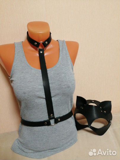 Кожаная Маска кошки