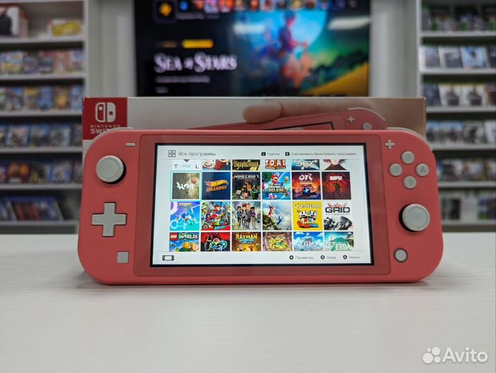 Nintendo Switch Lite прошитая