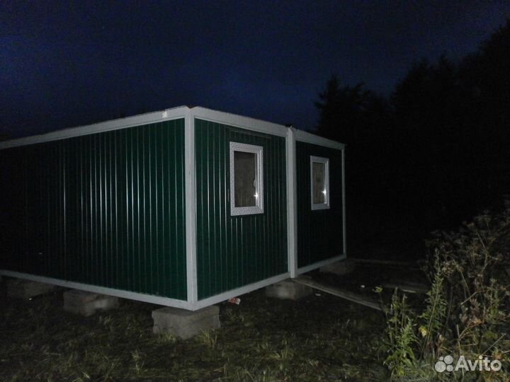 Дачный блок-модуль 29 м² (4.8 х 6.0 х 2.50)