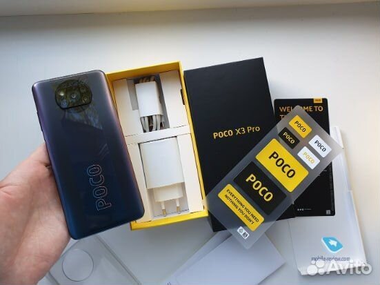 Телефон xiaomi Poco x3 pro