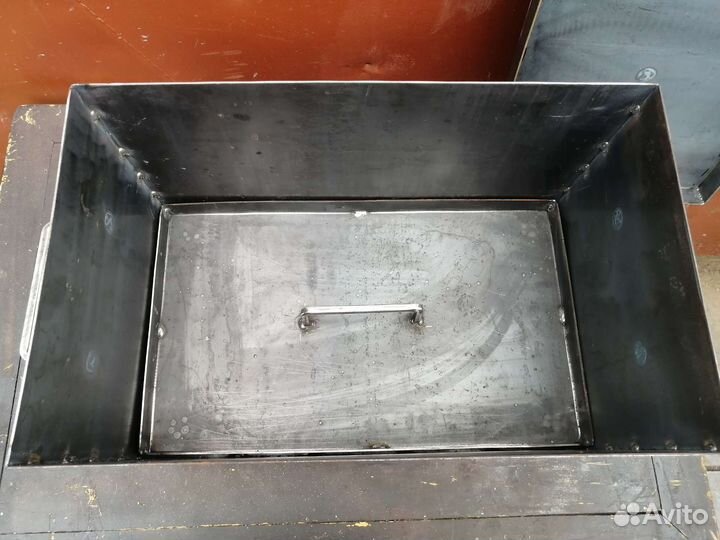 Коптильня горячего копчения с печью