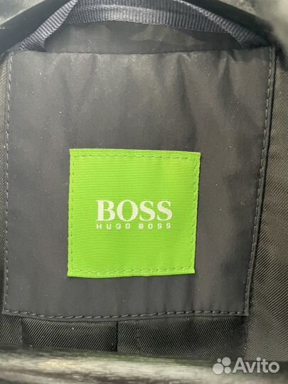 Пальто короткое мужское hugo boss