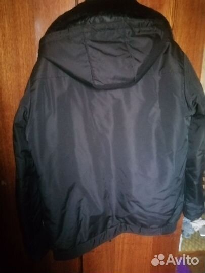 Куртка охранника. Пуховик. Теплая