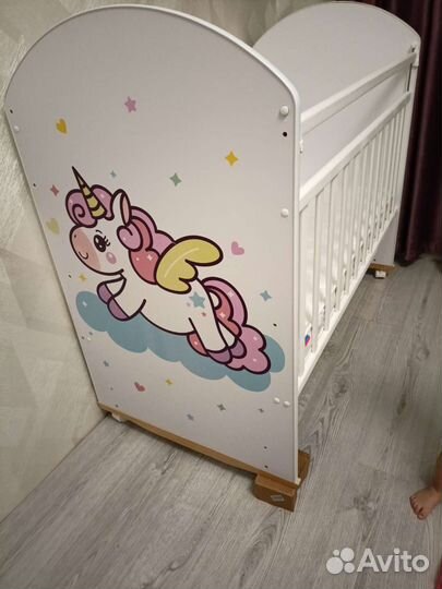Кроватка детская + матрас новый