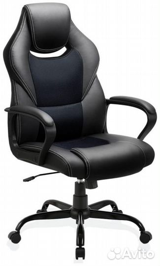 Игровое кресло F003 черное