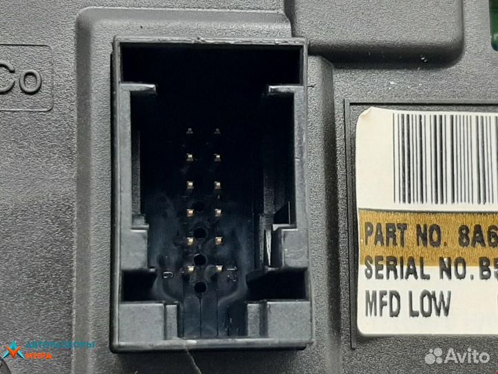 Дисплей компьютера Ford Fiesta 5 рест. 2008