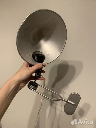 Светильник на прищепке СССР