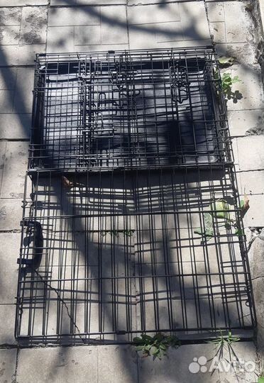 Клетка для собак и кошек с поддоном