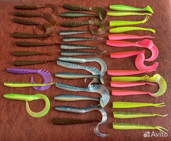 Слаги, Силиконовые приманки